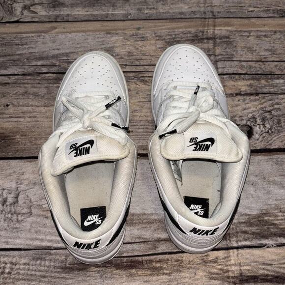 Nike SB Dunk Low CD2563-101 White Gum Sneakers Mens Size 7.5 - Picture 5 of 9